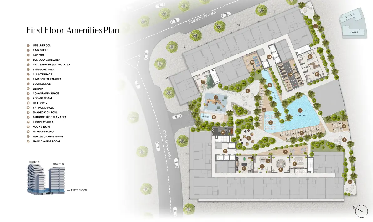 floor-plan-02 The Hillgate Dubai Silicon Oasis by Ellington