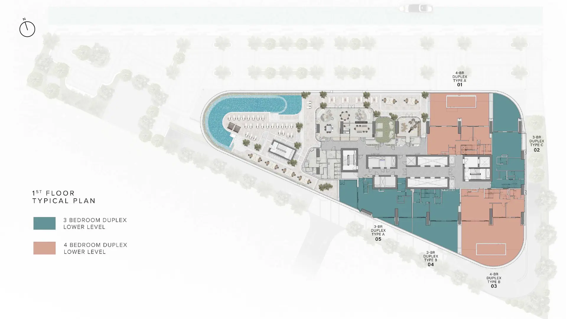 floor-plan-05 Ellington One River Point in Jumeirah Village Circle